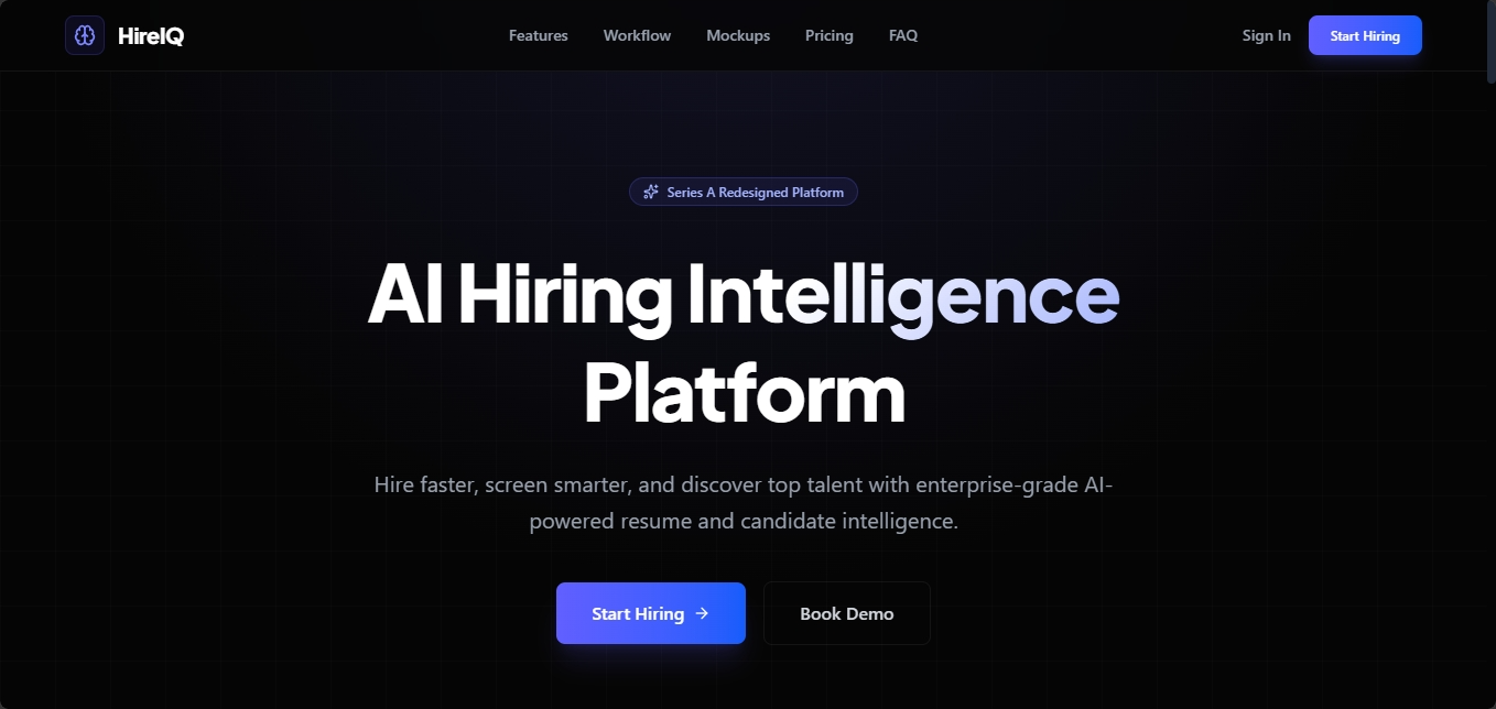 HireIQ — AI Hiring Intelligence Platform