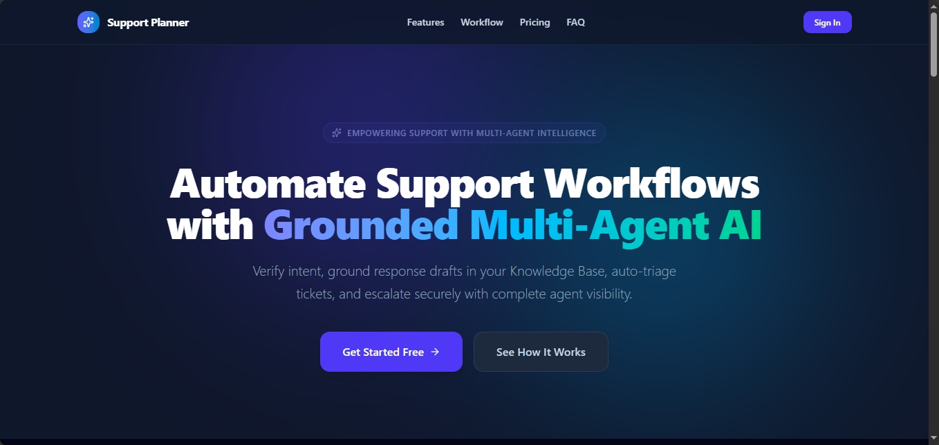 Agentic Support Desk